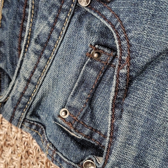 Buffalo David Britton Driven Blue Straight Leg Boys Denim Jeans Size 16 - Picture 3 of 13